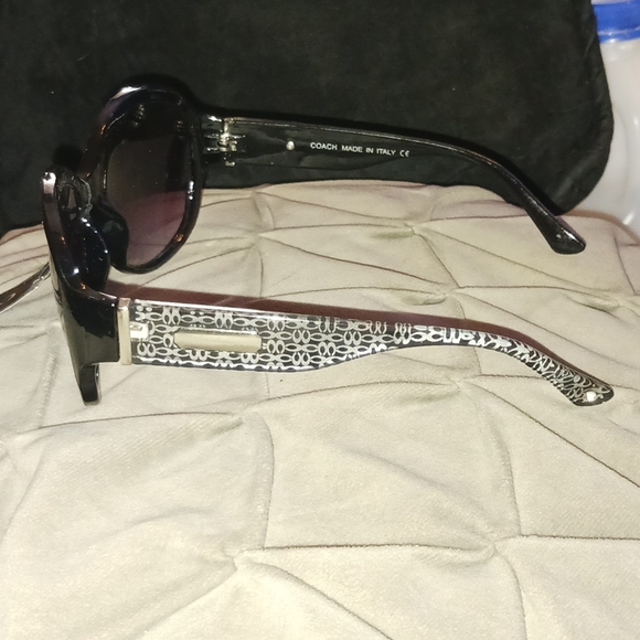 COACH Thompson Black/silver Sunglasses - Picture 2 of 3